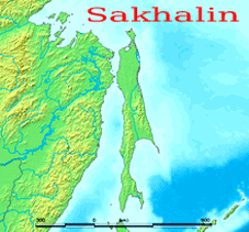 sakhalin map